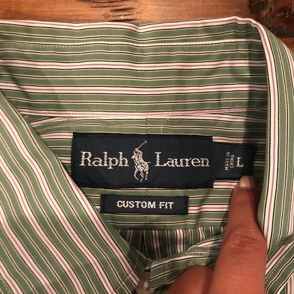 SOLD: Men’s Ralph Lauren Dress Shirt - Picture 4 of 6